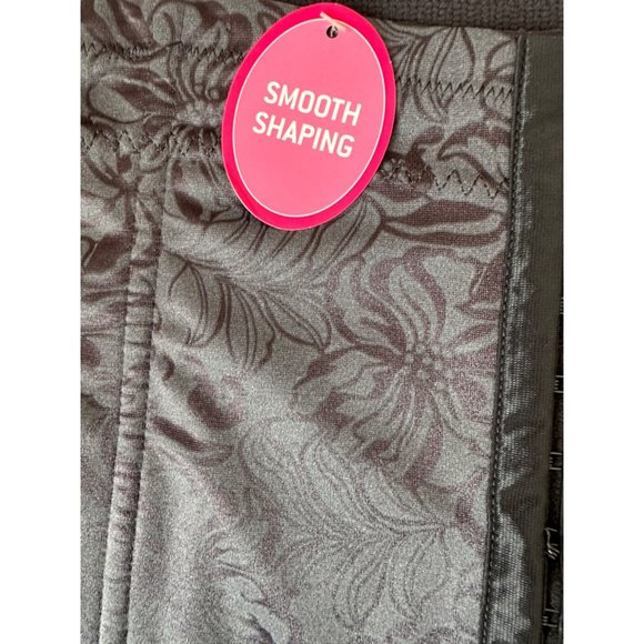 Maidenform New Black Floral Jacquard Waistnipper Size 2XL NWT - Picture 6 of 16